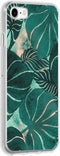 Hoesje Geschikt voor iPhone SE (2022) / SE (2020) / 8 / 7 Hoesje Siliconen - Design Backcover siliconen - Meerkleurig / Monstera