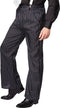dressforfun - Mannenkostuum gentlemen L - hemd bretels das naaldstrepen zwart/wit - 301612