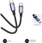 SUBBLIM SUBCAB-C10001 USB-kabel USB 2.0 1 m USB C Zwart