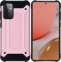 iMoshion Hoesje Geschikt voor Samsung Galaxy A72 Hoesje - iMoshion Rugged Xtreme Backcover - Rosé