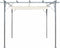 vidaXL-Pergola-met-uitschuifbaar-dak-3x3-m-staal-crémewit