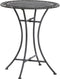 Mica Decorations Provence Bistrotafel voor Buiten - H70 x Ø60 cm - Grijs