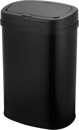 Five Stars® TR301A - Prullenbak met Sensor - 60 Liter - Soft Close Deksel - Zwart