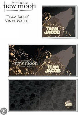 Twilight New Moon - Vinyl Wallet - Team Jacob - Zwart