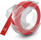 DYMO 3D label tapes labelprinter-tape rood