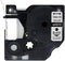 Dymo Alternatief D1 Standaard Labels Transparant-Zwart Tape 12 mm