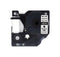 Dymo Alternatief D1 Standaard Labels Transparant-Zwart Tape 9mm