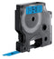 Dymo - Labele LabelManager D1 polyester 9mm zwart op blauw | 5 stuks