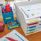 DYMO LetraTag plastic labels | Origineel | 12 mm x 4 m op rol | Zwarte afdruk op geel | voor LetraTag labelmakers