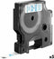 DYMO originele D1 labels | Blauwe Tekst op Wit Label | 9 mm x 7 m | zelfklevende etiketten voor de LabelManager labelprinter | gemaakt in Europa