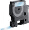 DYMO originele D1 labels | witte afdruk op transparante tape | 12 mm x 7 m | zelfklevende labels voor LabelManager labelmakers | gemaakt in Europa
