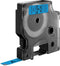 DYMO originele D1 labels | Zwarte Tekst op Blauw Label | 9 mm x 7 m | zelfklevende etiketten voor de LabelManager labelprinter | gemaakt in Europa