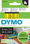 DYMO originele D1 labels | Zwarte Tekst op Geel Label | 6 mm x 7 m | Zelfklevende etiketten voor de LabelManager labelprinter | gemaakt in Europa