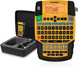 DYMO Rhino 4200 Draagbare Industriële Labelmaker | QWERTZ-toetsenbord | Compacte, tijdbesparende labelprinter voor professionals, die veel onderweg zijn