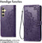 iMoshion Hoesje Geschikt voor Samsung Galaxy S24 Hoesje Met Pasjeshouder - iMoshion Mandala Bookcase - Paars