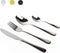 Dymund® 1 Persoons Bestekset - (4-delig) Bestek - Lepel, Mes, Vork & lepeltje Set - RVS - Zilver