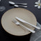 Dymund® Bestekset - 6 Persoons Bestek - (24-delig) - Glans Besteksets - Incl. Bestekbak - RVS - Zilver