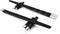 Dymund® Chopsticks Set - 2 paar eetstokjes - Incl. 2 Eetstokjes Houders - Vaatwasserbestendig - RVS - Zilver
