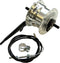 Dynamo voornaaf met trommelrem Sturmey Archer X-FDD 3.0W - high polish alumunium