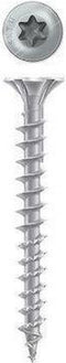 Dynaplus schroeven verzinkt TORX TX-25 platverzonken kop 4,5 x 45 mm 200 stuks