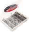 Dynaplus spaanplaatschroeven assortiment verzinkt en outdoor coating Torx 328 stuks met bitjes