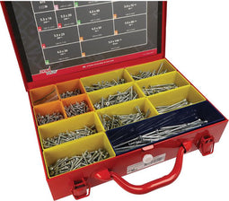 Dynaplus spaanplaatschroeven assortiment verzinkt Torx 1600 stuks