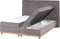 DYNASTY - Boxspringbed - Taupe - 160 x 200 cm - Polyester