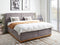DYNASTY - Boxspringbed - Taupe - 180 x 200 cm - Polyester