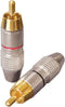 Dynavox 205093 Cinch-stekker Set van 4 stuks