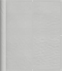 vidaXL - Balkonscherm - 120x500 - cm - 100% - oxford - polyester - lichtgrijs