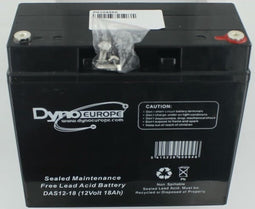 Dyno Europe loodaccu 12V, 18Ah DAS12-18
