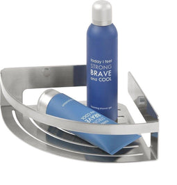 Tiger Caddy - Doucherek - Hoek 22,4 cm - RVS geborsteld