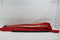 Mica Decorations Kim Gestreepte Parasol met Draagtas - Stokparasol 238 x 235 cm - Tuin of Balkonparasol - Polyester, Staal - Rood