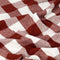 vidaXL - Plaid - geblokt - 125x150 - cm - katoen - steenrood