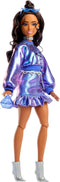 Barbie Luxe Stijl Pop - Metallic Outfit - Metallic Blauw