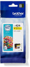 Brother LC-424Y - Inktcartridge - Betrouwbare prestaties - Geel