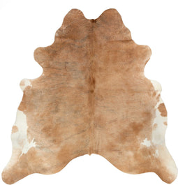 Dyreskinn® Unieke Koeienhuid beige, lichtbruin (2-3m2) K371