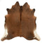 Dyreskinn® Unieke Koeienhuid bruin, wit (2-3m2) K377