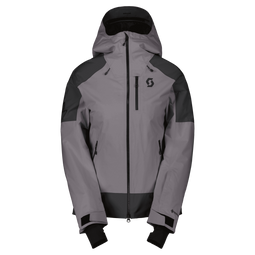 Scott Ultimate GTX - Ski Jas Dames - GORE-TEX® 2L 28000 mm - Grijs/Zwart M