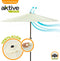 Parasoll Aktive 270 x 240 x 270 cm Ø 270 cm Aluminium Crème