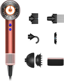 Dyson Supersonic Nural Föhn in Limited Edition Strawberry Bronze - Met box