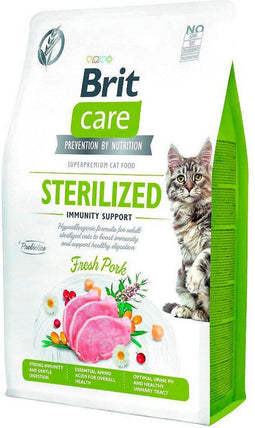 Brit Care Graanvrije Gesteriliseerde Immuniteit 7kg Kat Voer Transparant