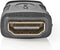 Nedis CVGB34907BK - HDMI micro naar HDMI adapter - Zwart