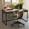 Riviera Maison Bureau Met Lades - Shelter Island Office Desk - Zwart