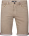 Petrol Industries - Heren Jackson Gekleurde Denim Short Coconut - Bruin - Maat L