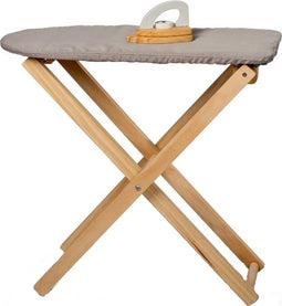 Mamamemo - Houten Strijkplank met Stijkijzer - Houten speelgoed