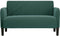 vidaXL - Loveseat - bank - 109 - cm - fluweel - donkergroen