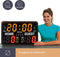 Perel Digitaal Scorebord - Multisport - Multifunctionele Sporttimer - Zwart 40.5 x 62 cm