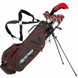 Skymax Evolution - Complete Golfset - Inclusief Standbag - Zwart/Rood