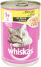Whiskas blik adult brokjes in saus kip (12X400 GR)